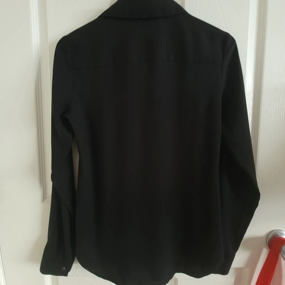 Ann Taylor Cream and Black Blouses (NWOT Black, NWT Cream) - Picture 9 of 16